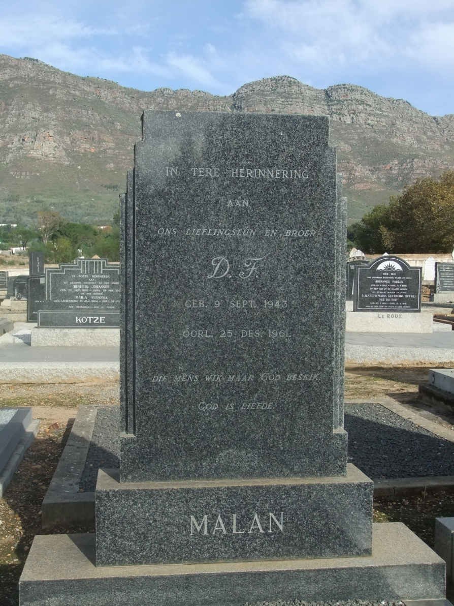 MALAN D.F. 1943-1961
