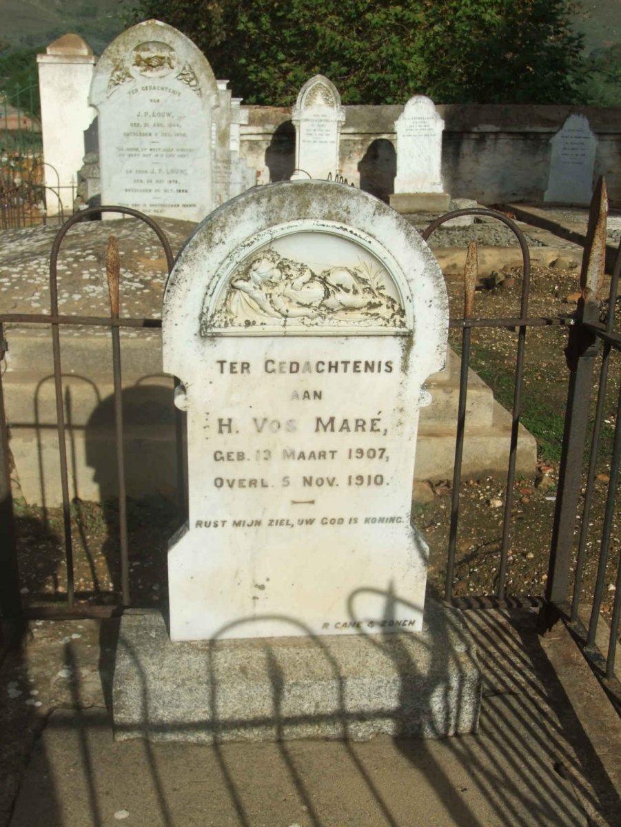MARE H. Vos 1907-1910