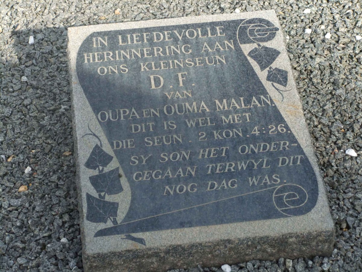 MALAN D.F.