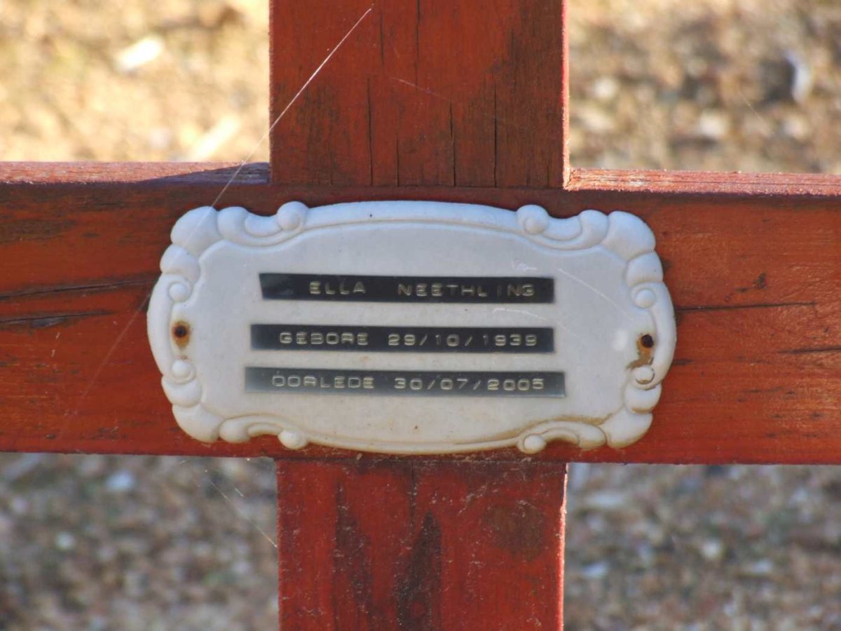 NEETHLING Ella 1939-2005