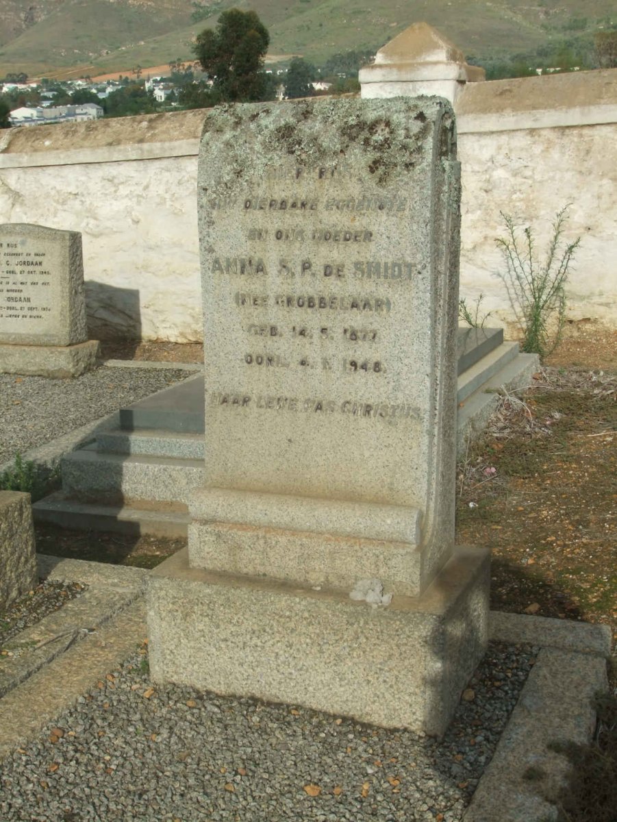 SMIDT Anna S.P., de  nee GROBBELAAR 1877-1948
