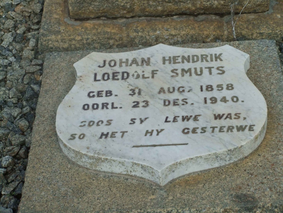 SMUTS Johan Hendrik Loedolf 1858-1940