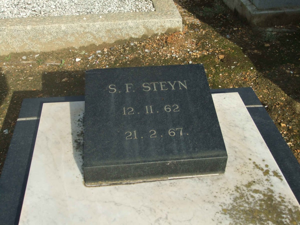 STEYN S.F. 1962-1967