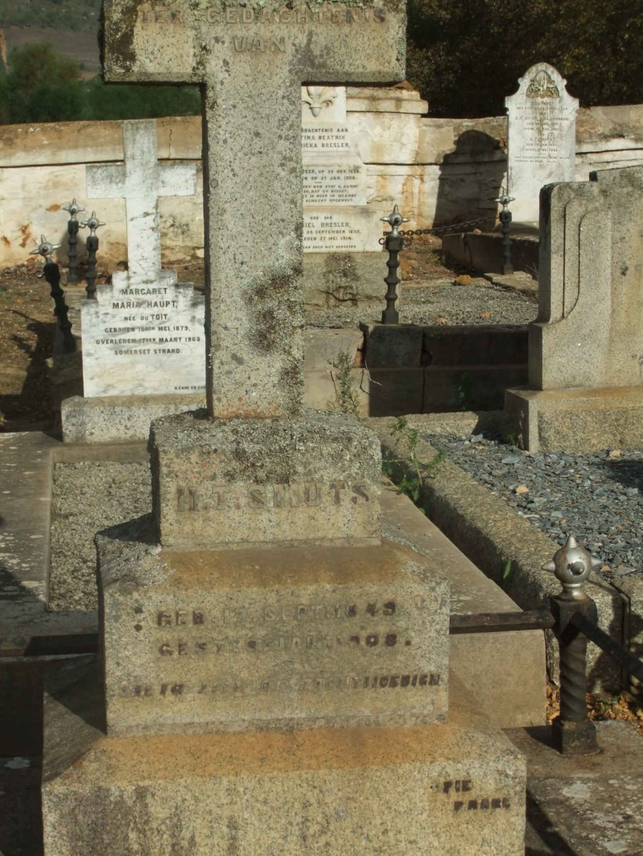 SMUTS H.T. 1849-1908