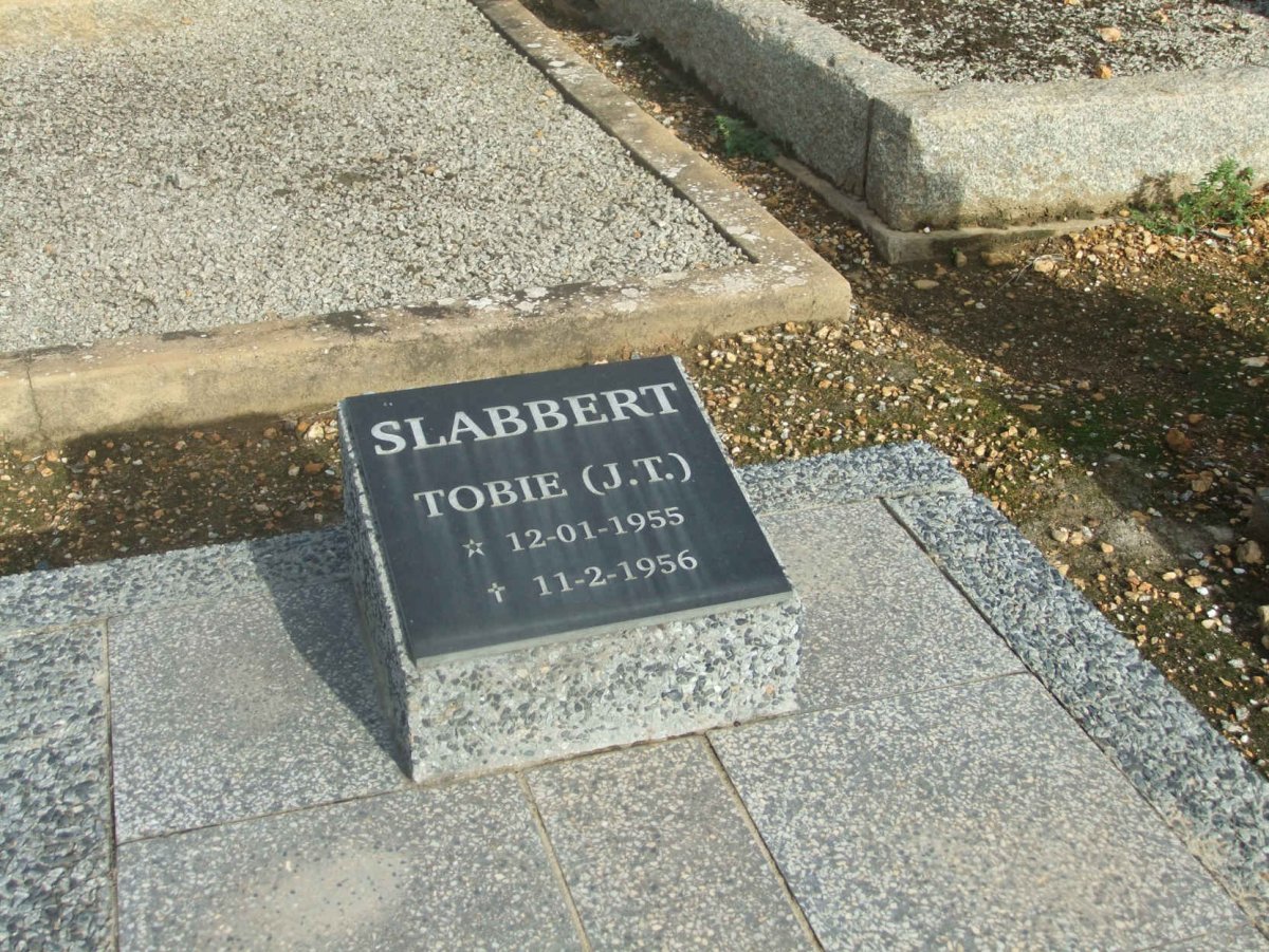 SLABBERT Tobie 1955-1956