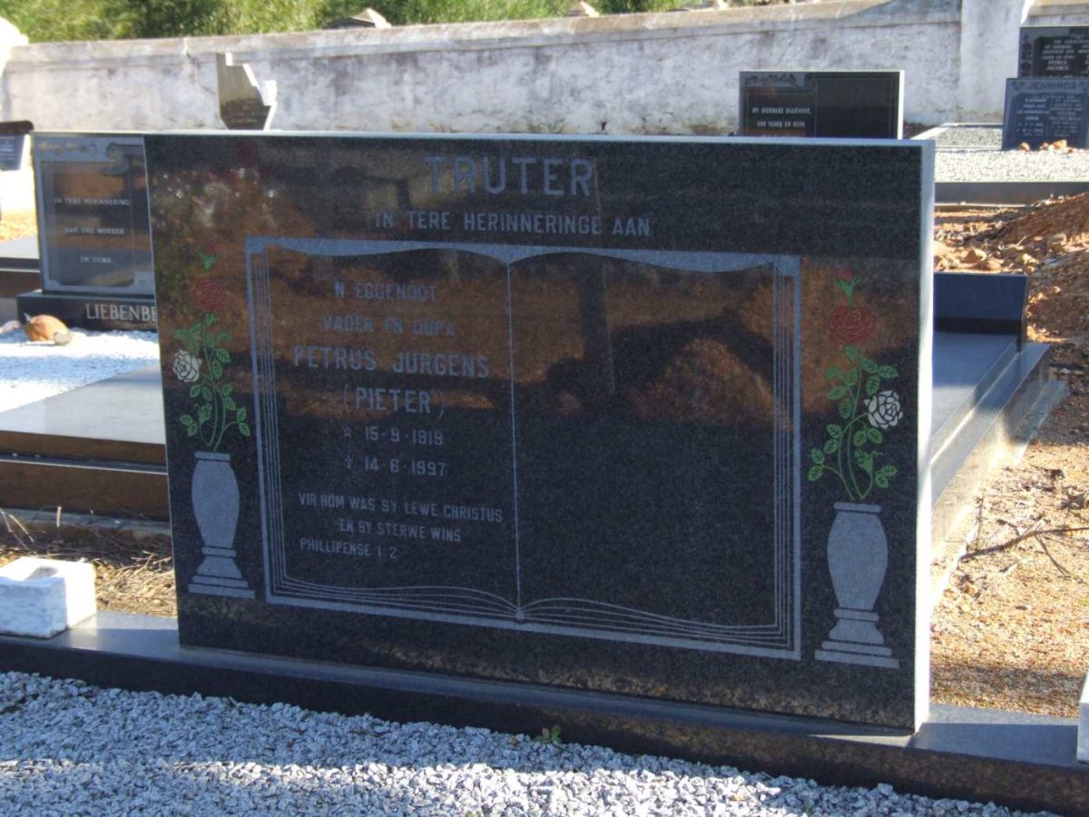 TRUTER Petrus Jurgens 1919-1997