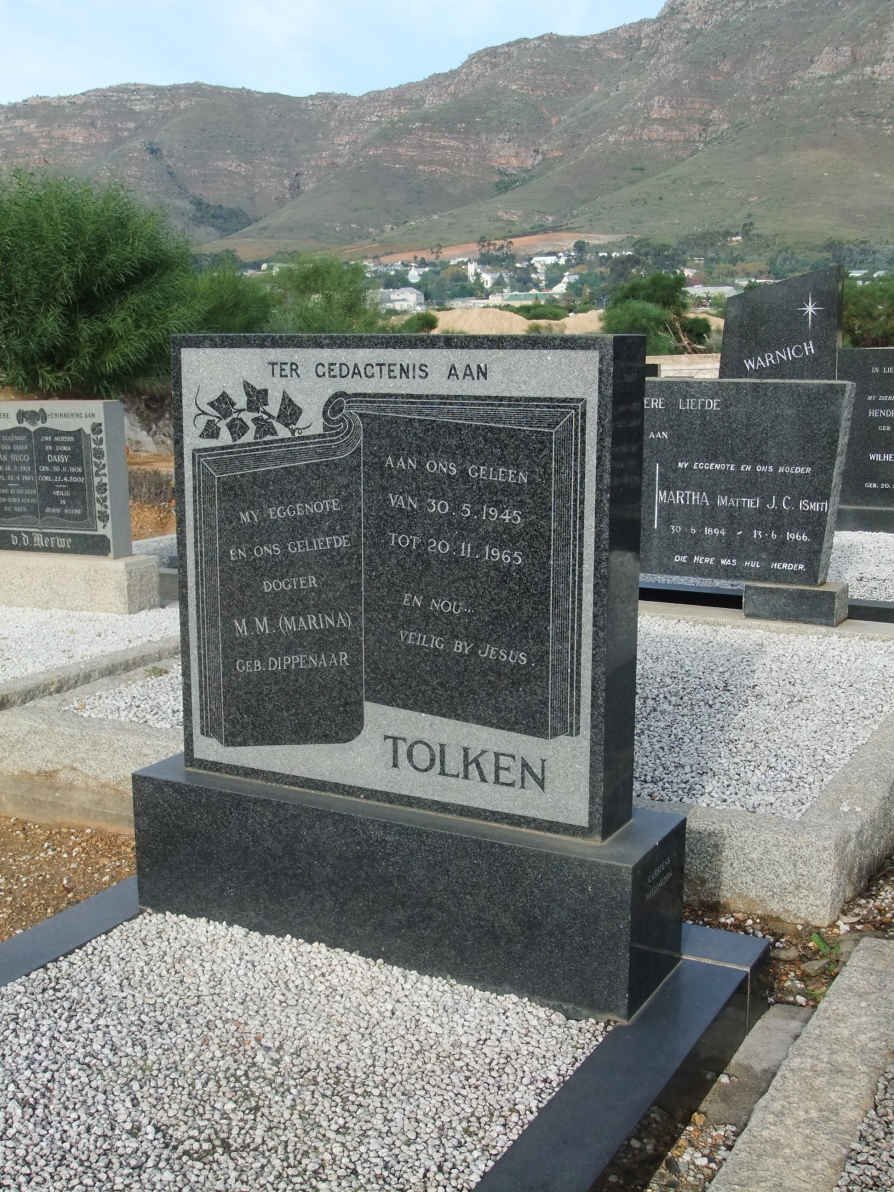 TOLKEN M.M. nee DIPPENAAR 1945-1965