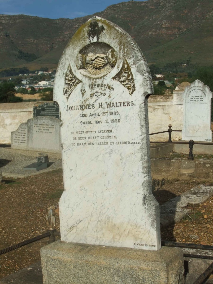 WALTERS Johannes H. 1889-1906