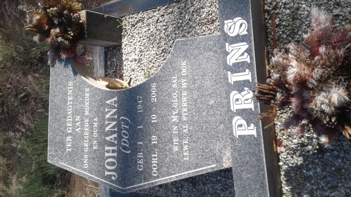 PRINS Johanna 1947-2006