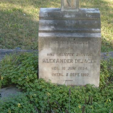 JAGER Alexander, de 1894-1902