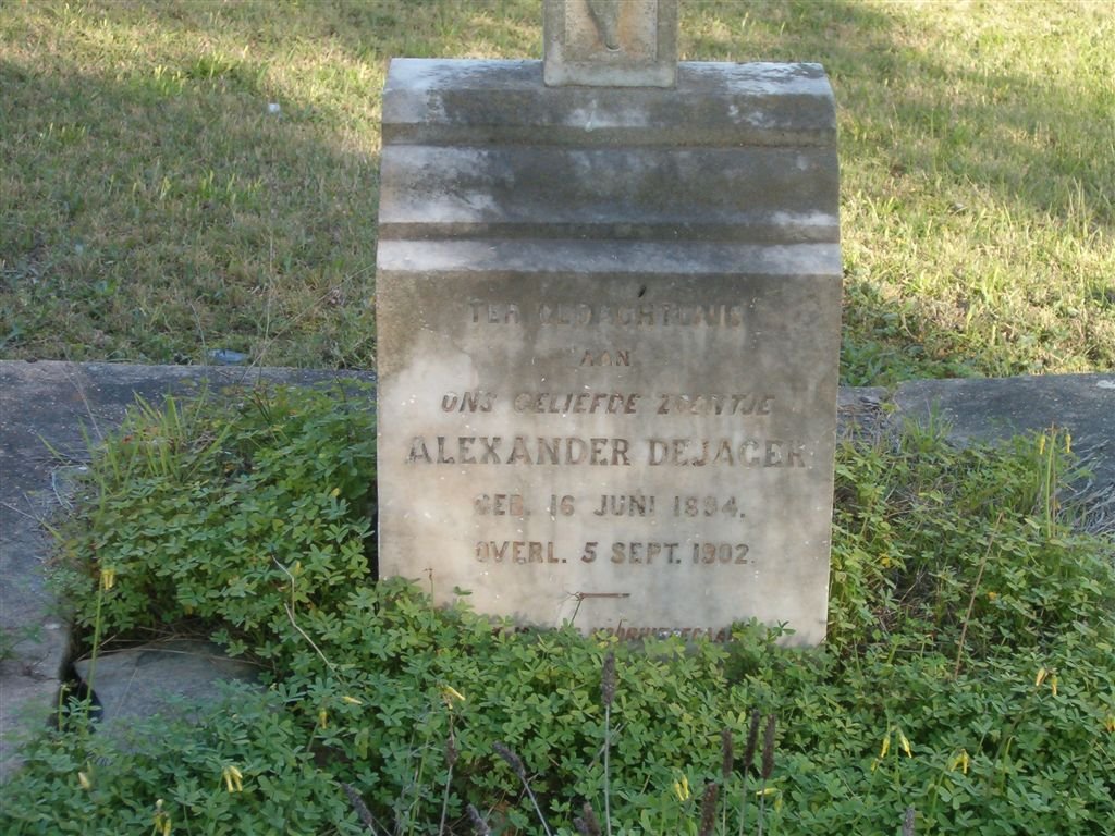 JAGER Alexander, de 1894-1902
