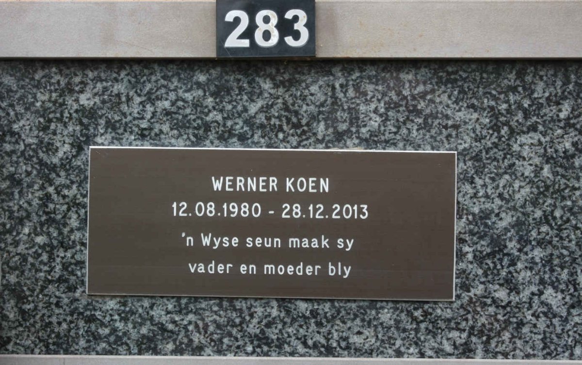 KOEN Werner 1980-2013