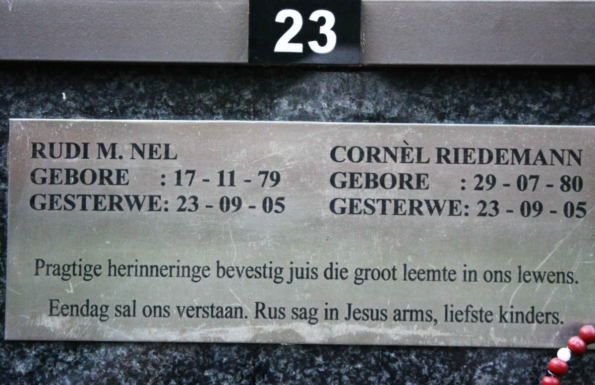 NEL Rudi M. 1979-2005 :: RIEDEMANN Cornèl 1980-2005