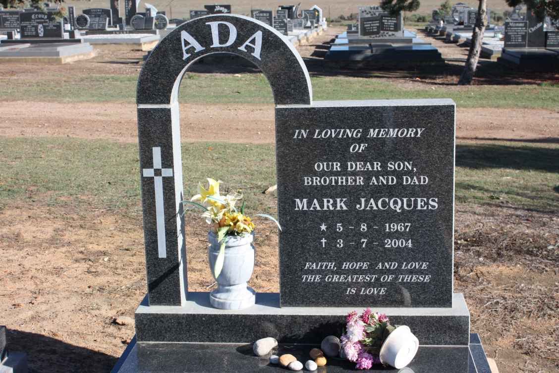 ADA Mark Jacques 1967-2004