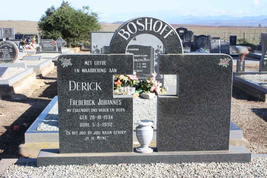 BOSHOFF Frederick Johannes 1934-1992