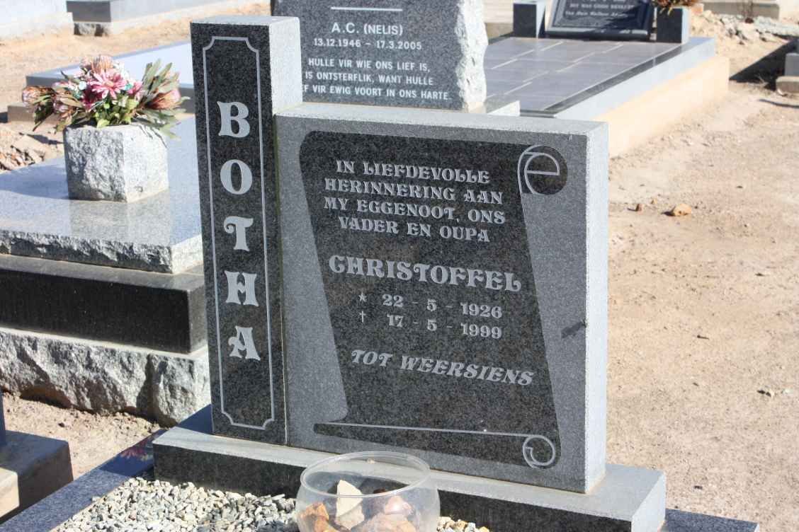 BOTHA Christoffel 1926-1999