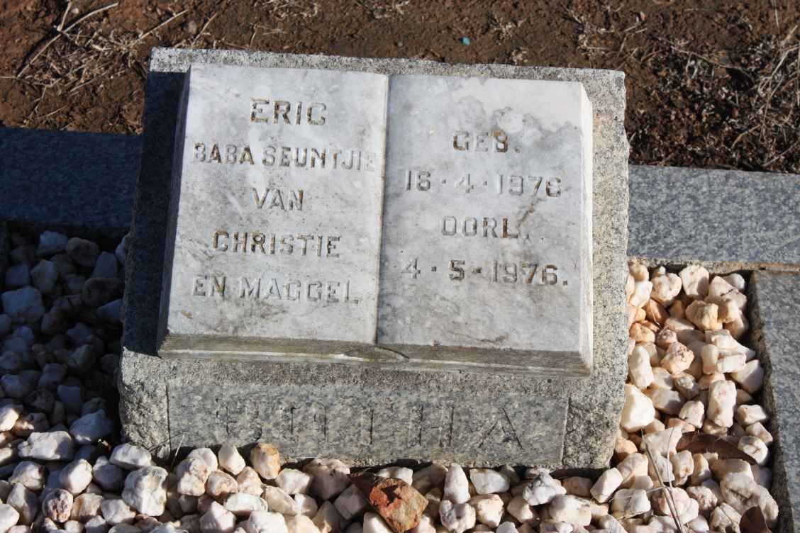 BOTHA Eric 1976-1976