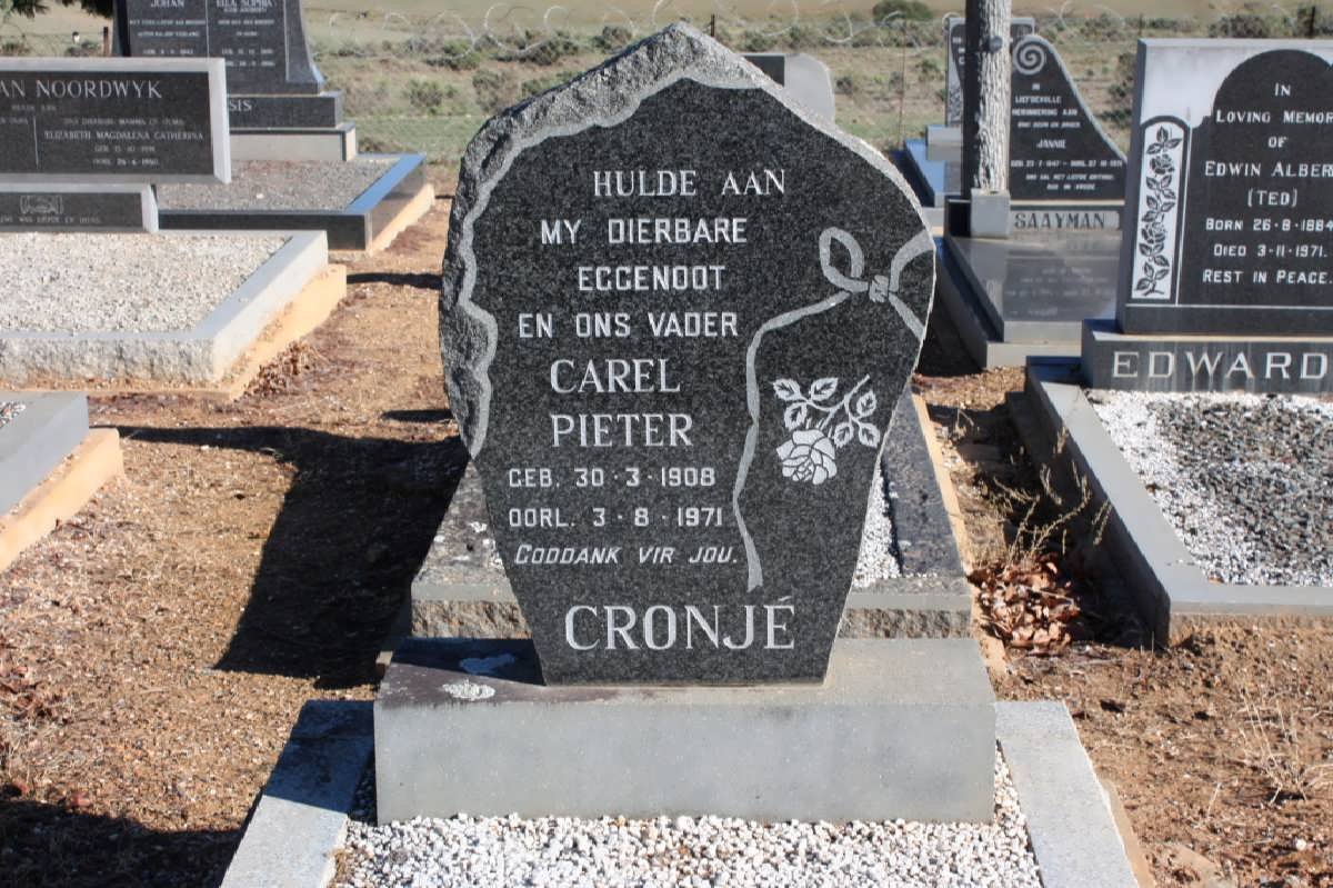 CRONJÉ Carel Pieter 1908-1971