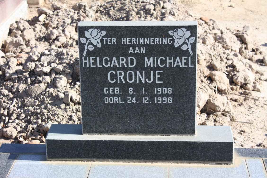 CRONJE Helgard Michael 1908-1998