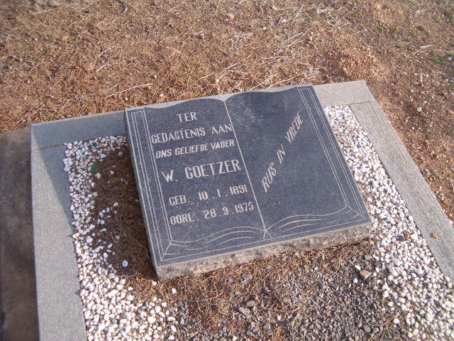 COETZER W. 1891-1975