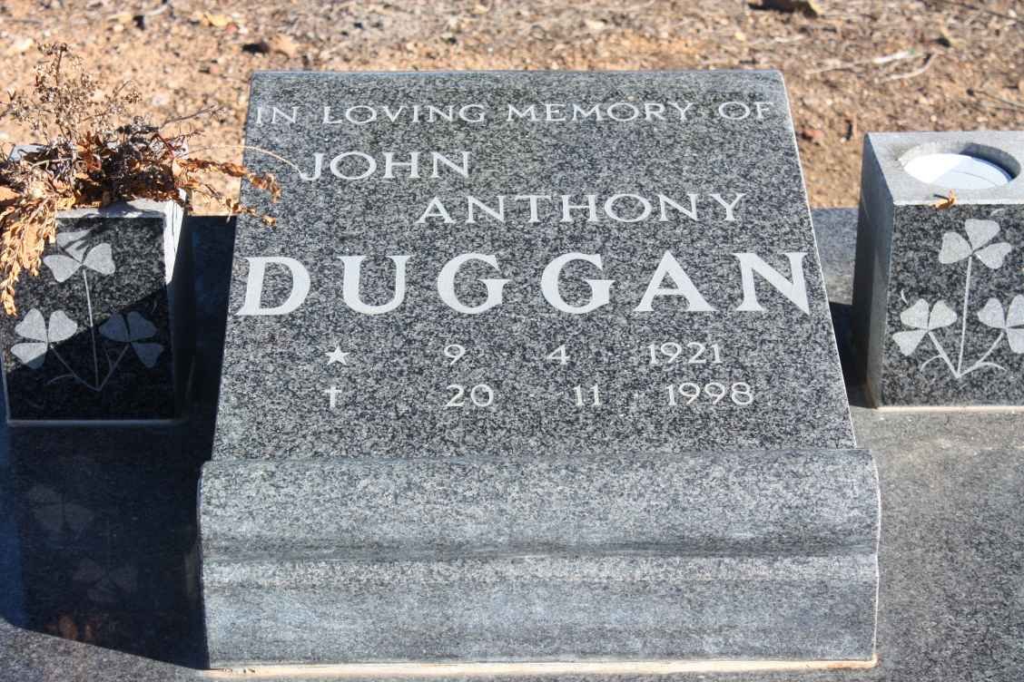 DUGGAN John Anthony 1921-1998