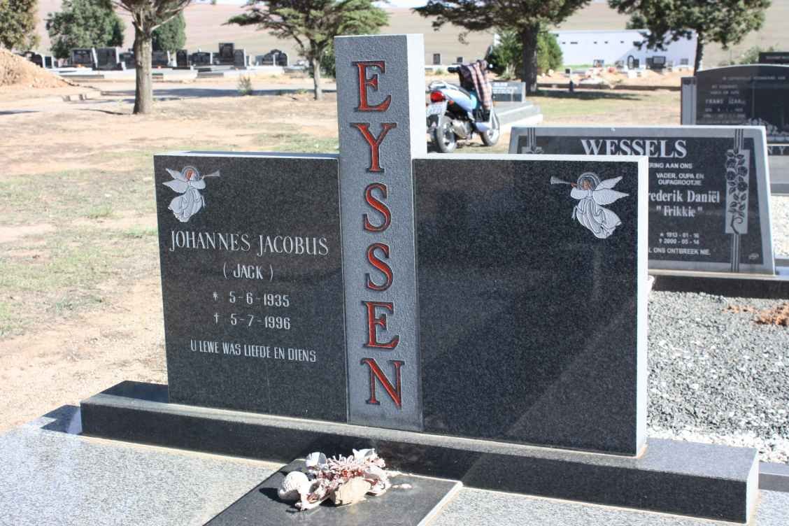 EYSSEN Johannes Jacobus 1935-1996