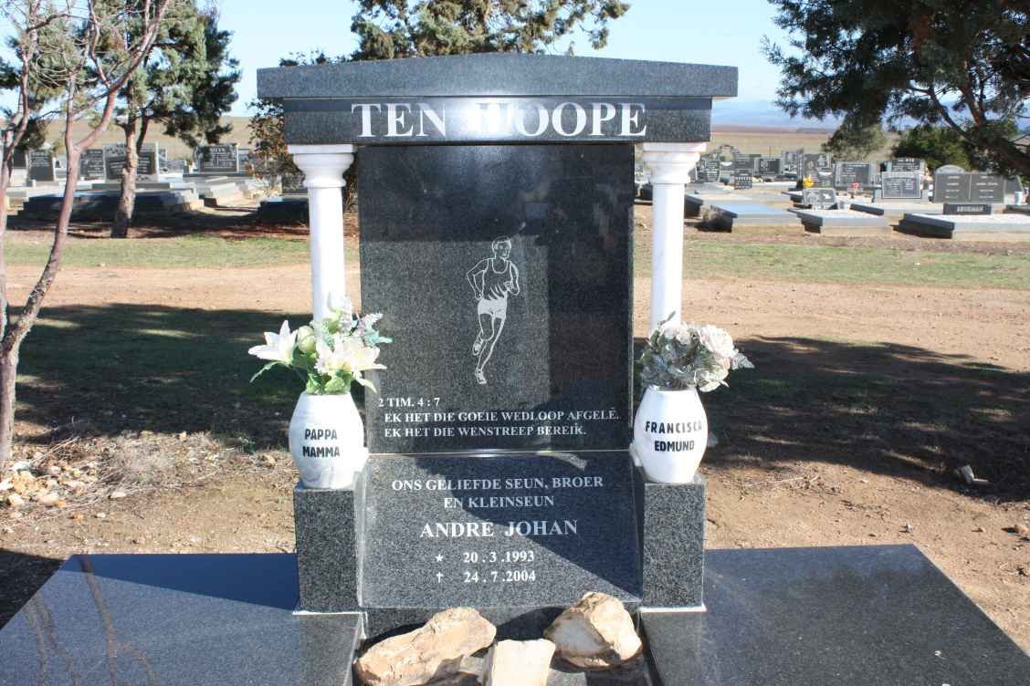 HOOPE Andre Johan, ten 1993-2004