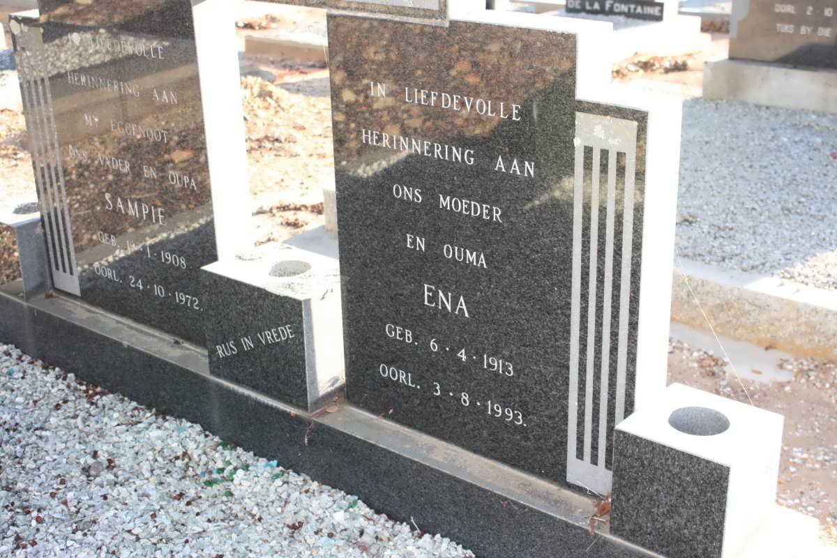 HORN Sampie 1908-1972 &amp; Ena 1913-1993