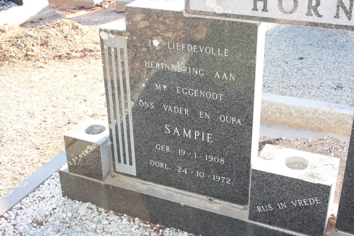 HORN Sampie 1908-1972 &amp; Ena 1913-1993