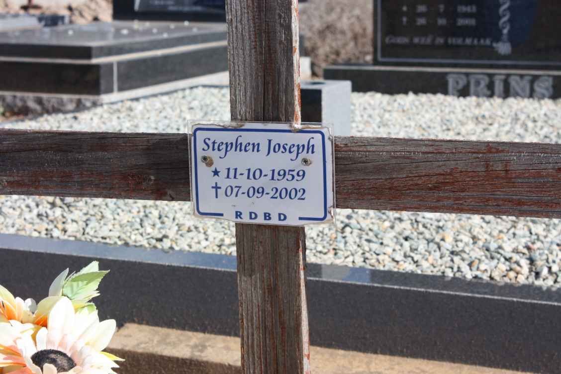 JOSEPH Stephen 1959-2002