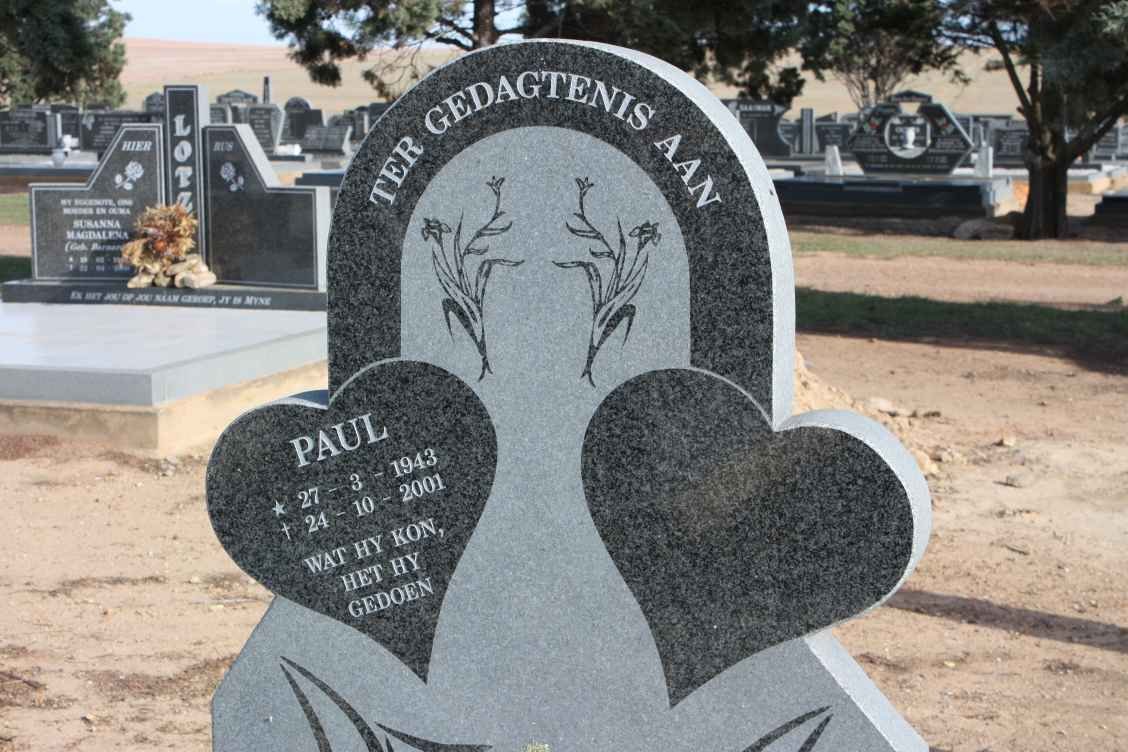 JAMES Paul 1943-2001