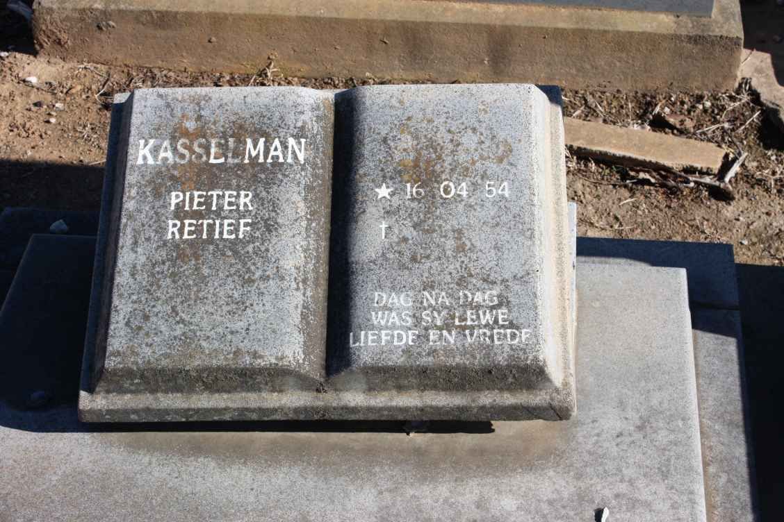 KASSELMAN Pieter Retief 1954-