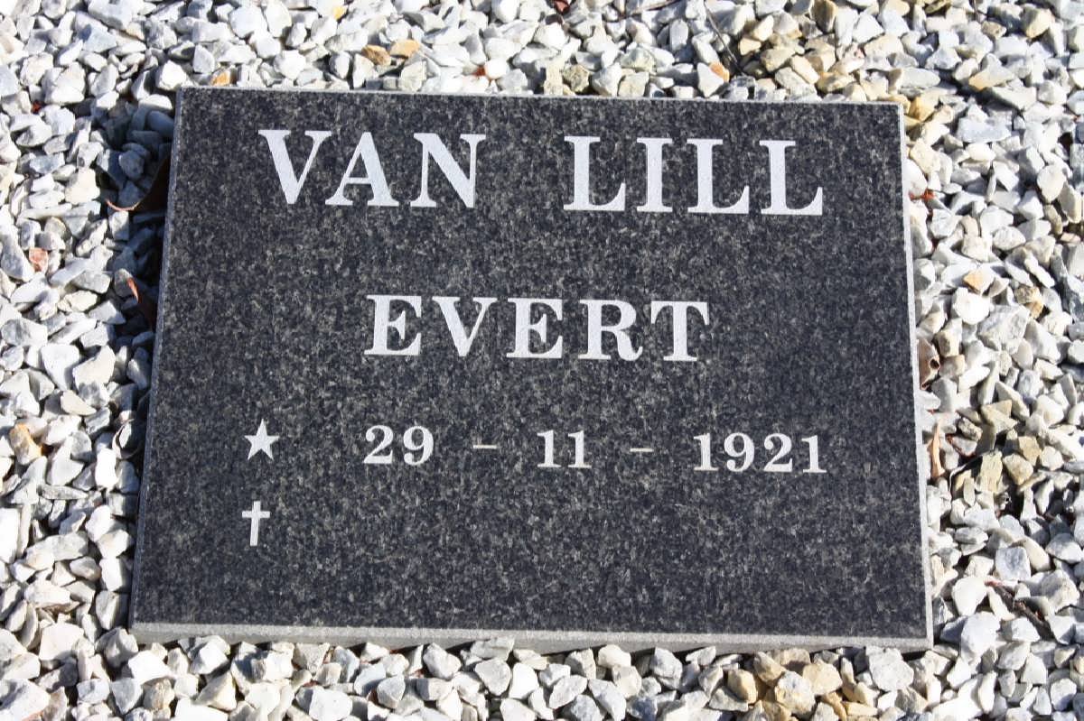 LILL Evert, van 1921-