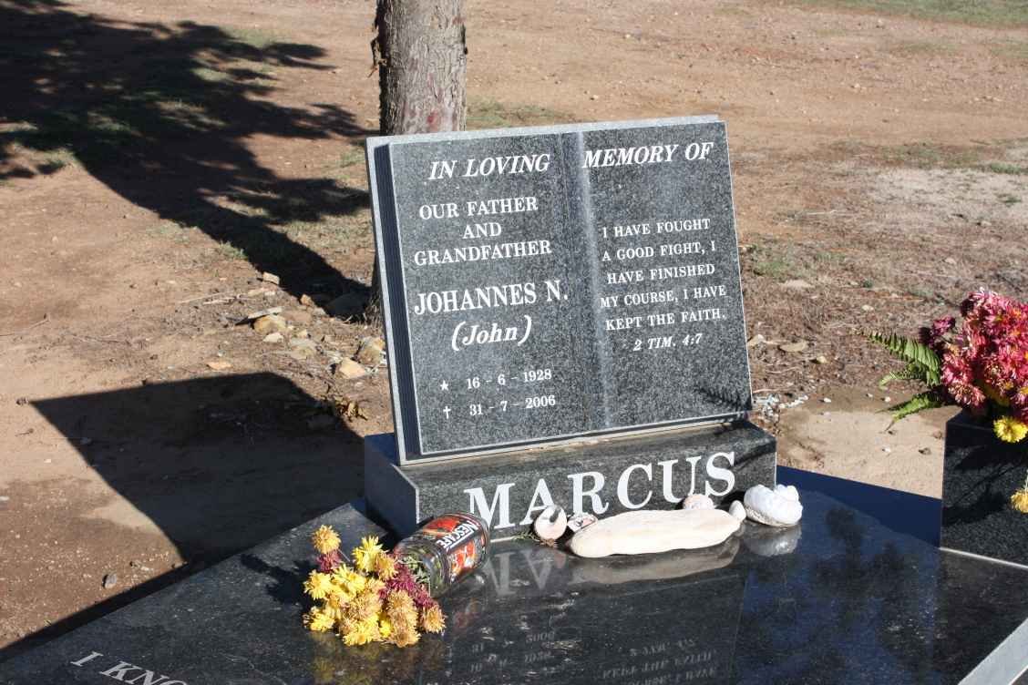 MARCUS Johannes N. 1928-2006