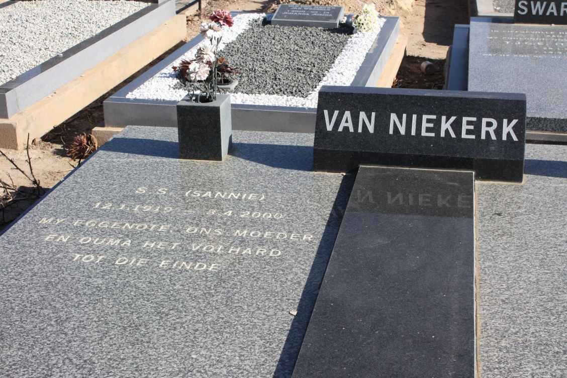 NIEKERK S.S., van 1919-2000