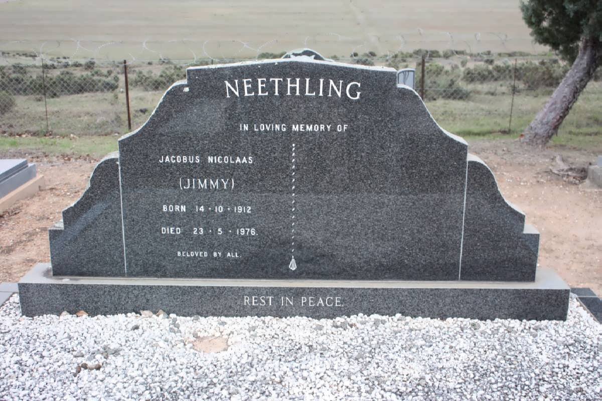 NEETHLING Jacobus Nicolaas 1912-1976
