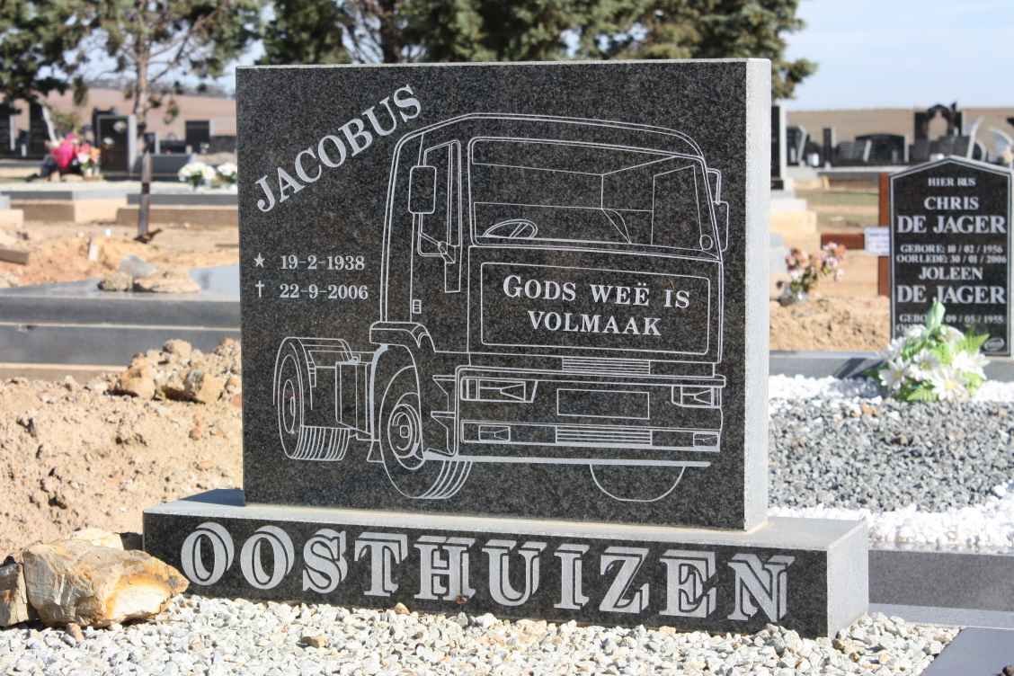 OOSTHUIZEN Jacobus 1938-2006