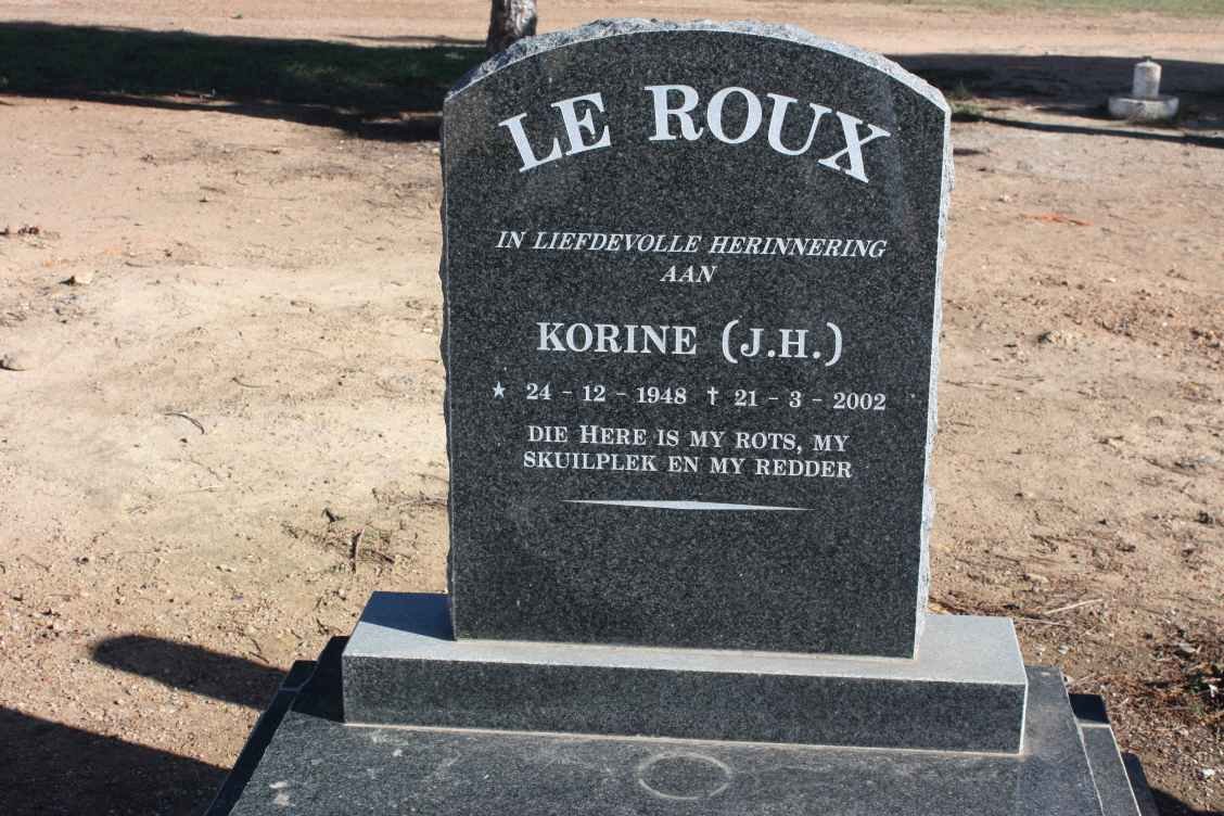 ROUX J.H., le 1948-2002