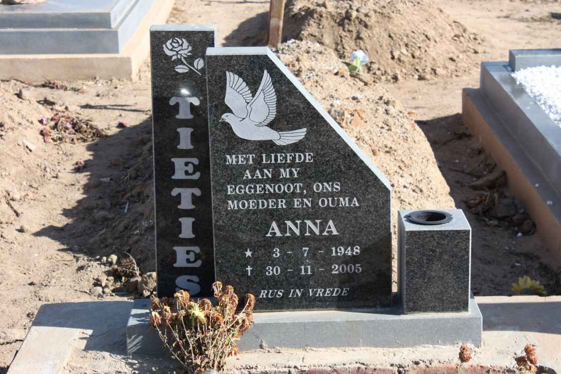 TIETIES Anna 1948-2005