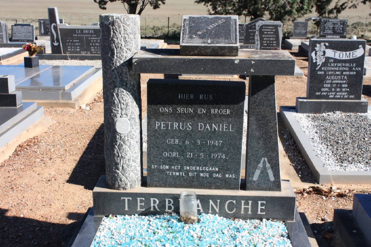 TERBLANCHE Petrus Daniël 1947-1974