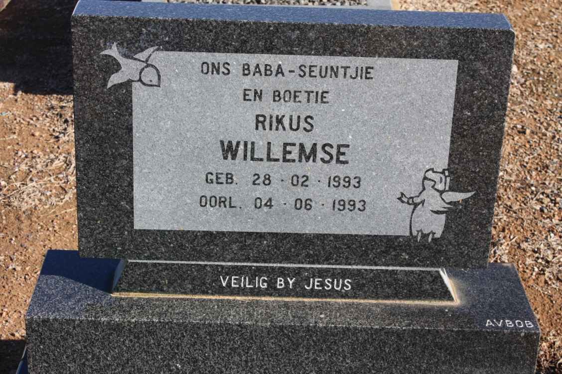 WILLEMSE Rikus 1993-1993