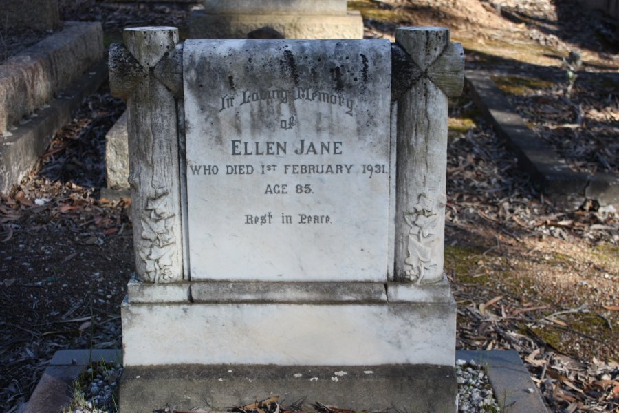 JANE Ellen ?-1931