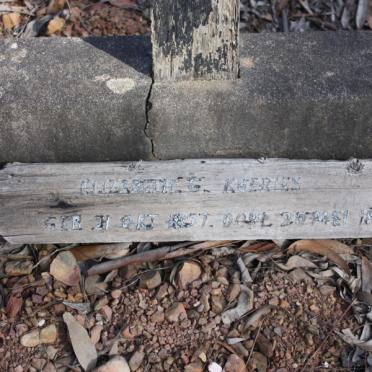KOERIES Elizabeth G. 1857-1937
