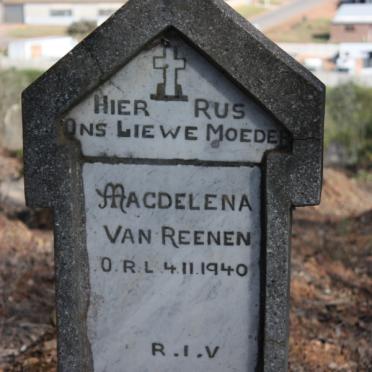 REENEN Magdelena van ?-1940