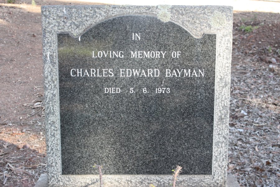 BAYMAN Edward ?-1973