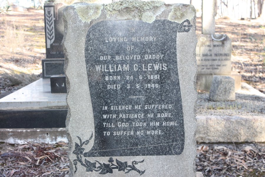 LEWIS William C. 1881-1946