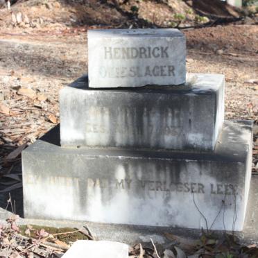 OLIESLAGER Hendrick 1871-1937