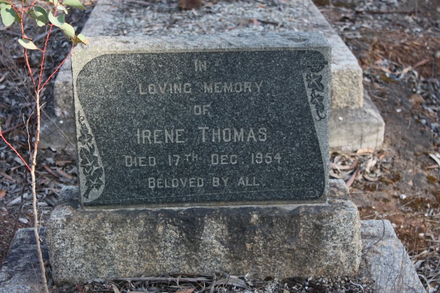THOMAS Irene -1954