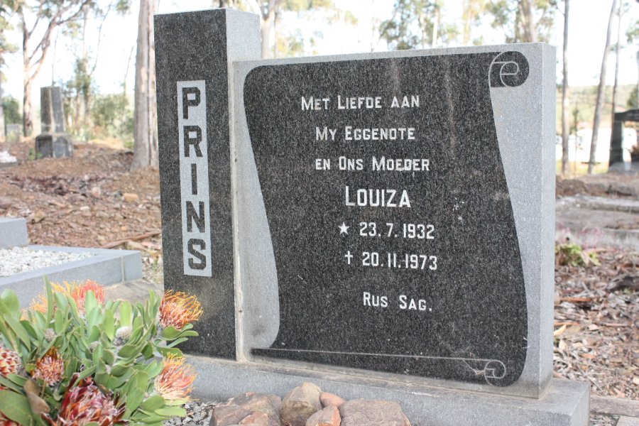 PRINS Louisa 1932-1973