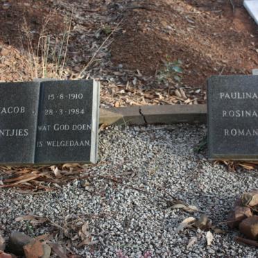 JANTJIES Jacob 1910-1984 &amp; Paulina Rosina Roman 1910-1980